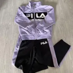 FILA ジャージ 紫/黒 スリムフィット