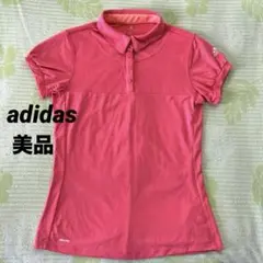 【美品】adidas スポーツウェア／ゴルフウェア 速乾／ドライ