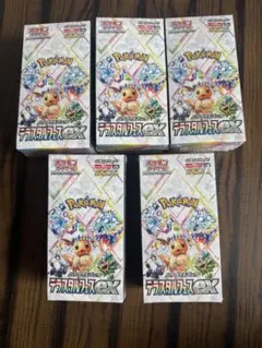 ポケモンカードゲーム テラスタルフェスex 5BOX シュリンク付き 未開封