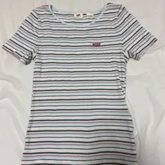 Levi's ストライプ 半袖Tシャツ XS