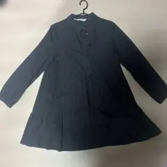 ZARA 黒 ボタン付きミニワンピース 長袖