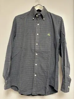 Brooksbrothers チェックボタンダウンシャツ