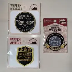★新品未使用未開封品⭐︎ ワッペン３点セット
