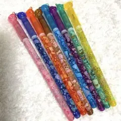流れ星レンズ　りさくま　ボールペンセット