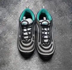 [希少]NIKE AIR MAX 97 ブラック グリーン