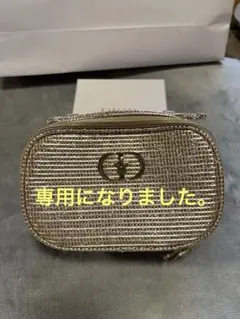 Dior ゴールド ポーチ　ノベルティ