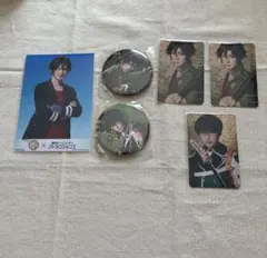 刀ミュ 御手杵 篭手切江 缶バッジフードブロマイド ふぉとセット