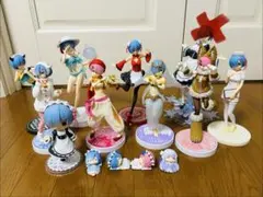 Re:ゼロから始める異世界生活　ラム レム エミリア13体セット　フィギュア