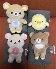 リラックマ　ベーシックリラックマおうちでくつろぎぬいぐるみ