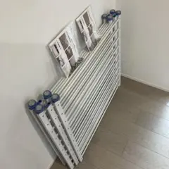 2セット】窓用転落防止柵 おとさんゾウ 3枚連結 W152-220×H80cm - メルカリ