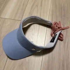 adidas サンバイザー リボン フリーサイズ