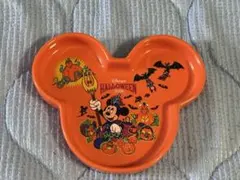 【ディズニー】ハロウィン2009 スーベニアプレート ミッキー型　限定 TDR