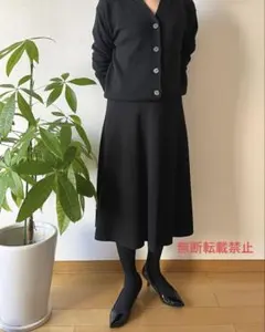 値下げ‼️ 美品　Theory ニットフレアースカート