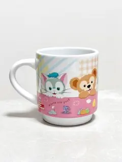 新品未使用　ダッフィーアンドフレンズ　スーベニア　マグカップ