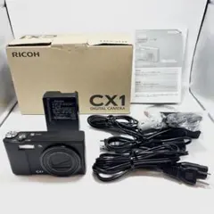 【美品】RICOH CX1 ブラック コンパクトデジタルカメラのサムネイル