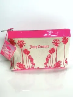 新品 未使用 Juicy Couture ジューシークチュール ポーチ ピンクのサムネイル