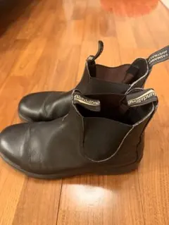 【美品】Blundstone ブラック サイドゴアブーツ
