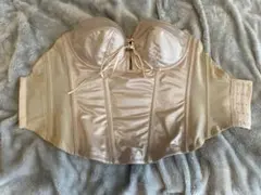 【bridal bloom】ブライダルインナー　レースアップビスチェG65