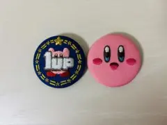 星のカービィ 刺繍缶バッジ