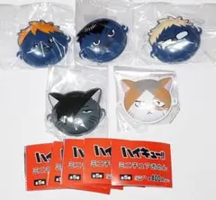 ■ハイキュー!! ミニチュアおめん 全5種セット