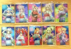 ホロライブ　ウエハース3 兎田ぺこら等　10枚まとめ売り　早い者勝ち　即日発送