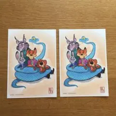 【入場者特典】ズートピア2 映画 プレミアムアートボード　2枚セット