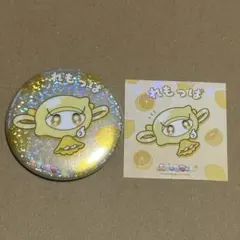 れもっぱ FRUITS ZIPPERふるーつちゃん 缶バッジ シール　早瀬ノエル