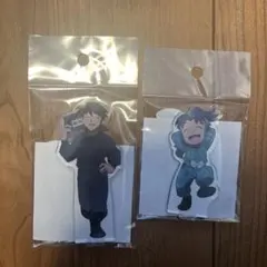 忍たま乱太郎　アクリルスタンド 土井半助　きり丸　ただいま！忍術学園の段