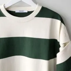 新品 PHEENY ボーダー スリットスリーブ ビッグサイズTシャツ フィーニーのサムネイル