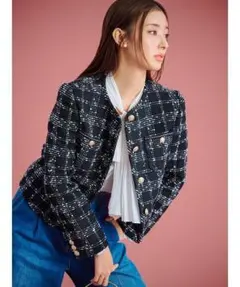 新品タグ付き ジャスグリッティー《美香さんコラボ》2WAY釦ジャケット