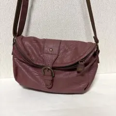 ショルダーバッグ ピンク系 合皮