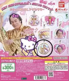 マツケンサンバ×ハローキティ ふらっとめじるしアクセサリー　デザインE