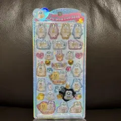 正規品　うるちゅるポップシール　んぽちゃむ　おぱんちゅうさぎ