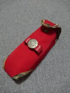 イングランド製 バーバリー ゴルフボールバッグ ティー＆マーカーつき