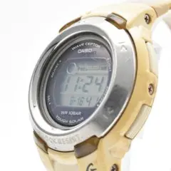 稼働品 CASIO カシオ メンズ腕時計 電波ソーラー デジタル