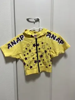 【100】ANAP kids 半袖パーカー