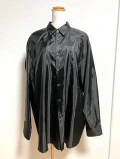 コムデギャルソン 24AW オーバーサイズ シャツ ブラウス XS 黒【360