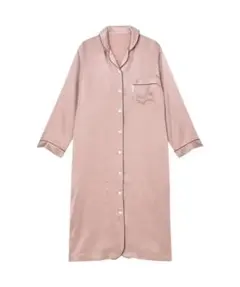 Mサイズ★ ワコール 睡眠科学　シルク　パジャマ　 ネグリジェ　ルームウェア長袖のサムネイル