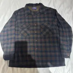 70s PENDLETON ボードシャツ ウールシャツ ペンドルトン ビンテージ