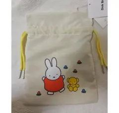 新品☆Miffy/きんちゃくポーチ☆ショコラフィネローブのサムネイル