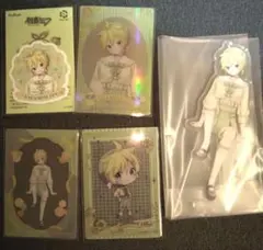 フリューくじ シトラスミク 鏡音レン E賞 G賞 ダイカットステッカー