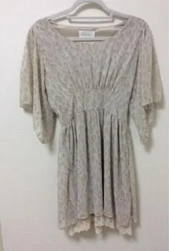 Fabulousファビュラス セシルマクビー ヒョウ柄 シフォン チュニック M