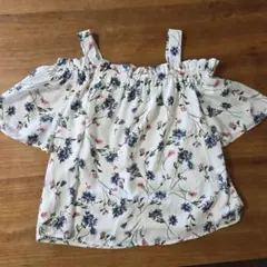 INGNI　花柄オフショルダー半袖トップス