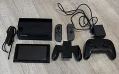 Nintendo Switch 本体 ブラック 動作確認済み プロコン付き