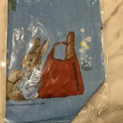新品 ピーターラビット エコバッグ ポンパドウル