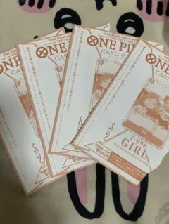 ワンピースカード　少女　4枚　ONE PIECE magazine プロモ