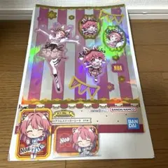 カラフルピーチ のあ ステッカー 缶バッジ セット