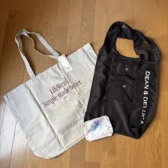 UNIQLO DEAN&DELUCA エコバッグ ポーチ 3点セットのサムネイル