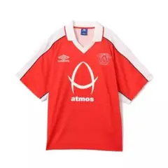 新品未開封 UMBRO × atmos ロングスリーブ サッカージャージ RED 新品未開封 UMBRO × atmos ロングスリーブ サッカージャージ RED