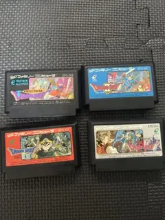ドラゴンクエスト1〜4ファミコン ソフト 4本セット